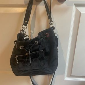 Coach crossbody bucket bag